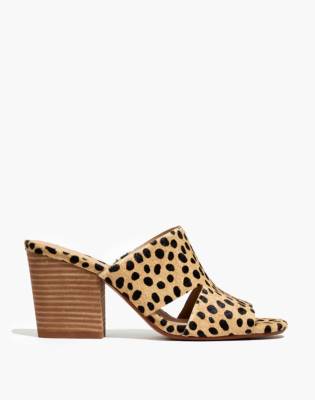 madewell calf hair mules