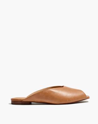 madewell erica peep toe mule