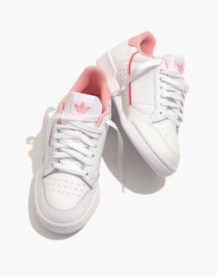 adidas continental 80 pink white