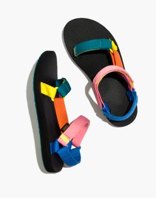 teva color block sandals