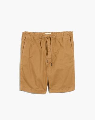khaki twill shorts