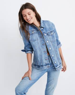 madewell embroidered jacket