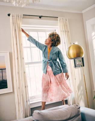 madewell denim wrap jacket