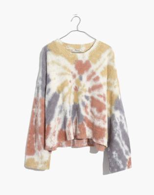 tie dye sweatshirt madewell