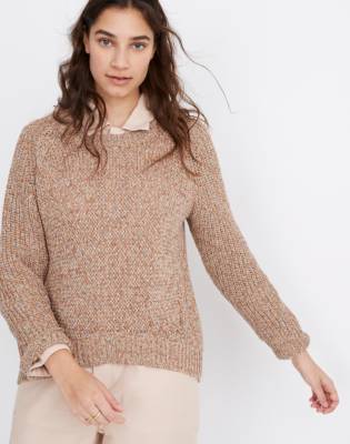 marled sweater