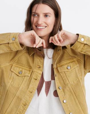 madewell raglan jean jacket