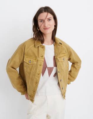 madewell raglan jean jacket