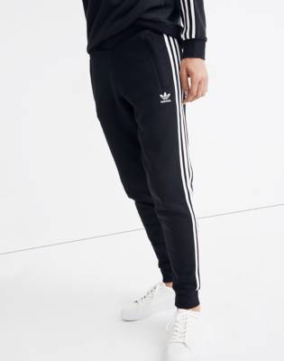 Adidas® Three-Stripe Fleece Sweatpants