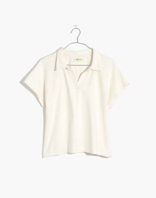 boxy polo shirt