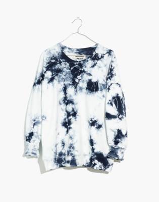 tie dye sweatshirt madewell