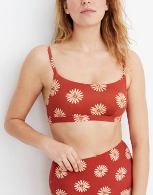 madewell second wave sport bikini top