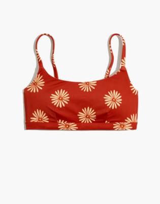 madewell second wave sport bikini top