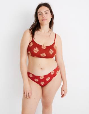 madewell second wave sport bikini top