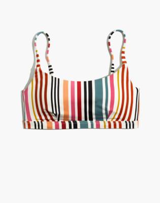 madewell second wave sport bikini top