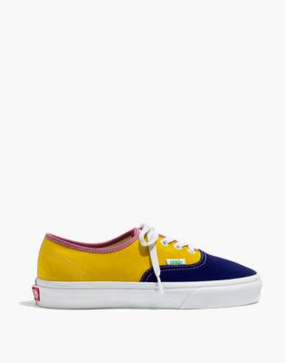 vans authentic color block