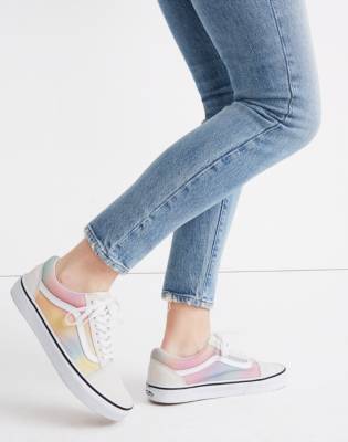 womens rainbow vans