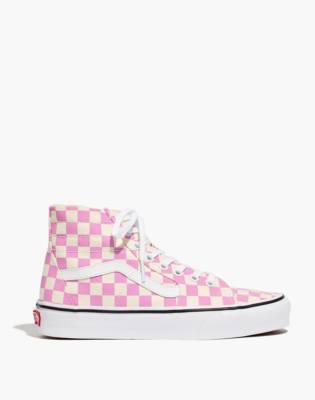 pink high top vans