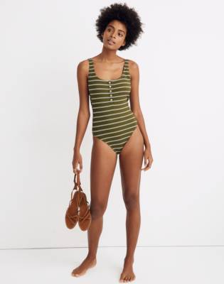 henley bathing suit