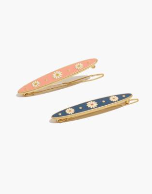 daisy hair grips