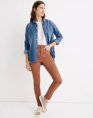 madewell garment dyed jeans