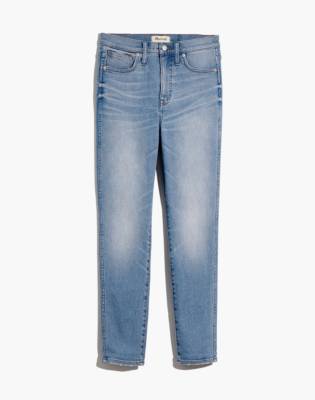 madewell jeans 10 inch high rise