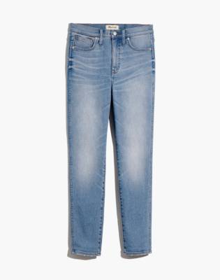 madewell 9 inch high rise skinny crop