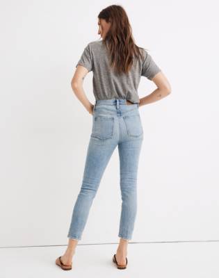 madewell 11 inch high rise skinny
