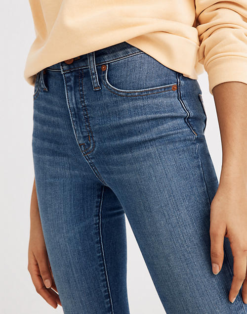 Women's Curvy High-Rise Crop Jeans In Dalstrom Wash Madewell