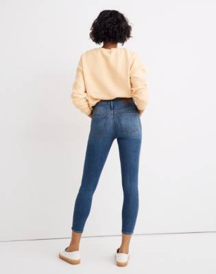 madewell curvy high rise skinny