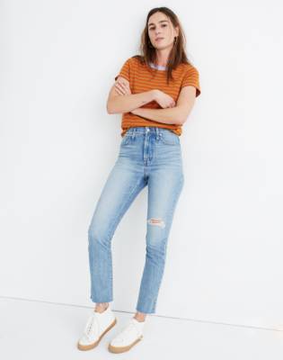 madewell the perfect vintage crop jean