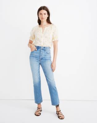 madewell rigid slim jeans