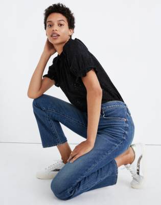 petite slim bootcut jeans