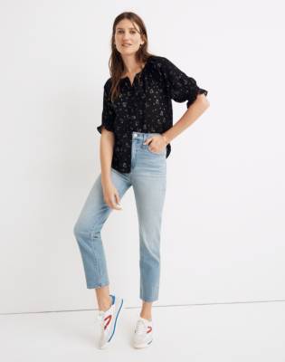 madewell light wash jeans