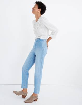 madewell tapered jeans