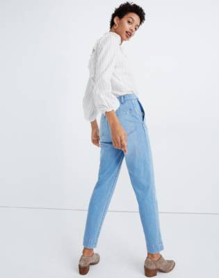 madewell tapered jeans