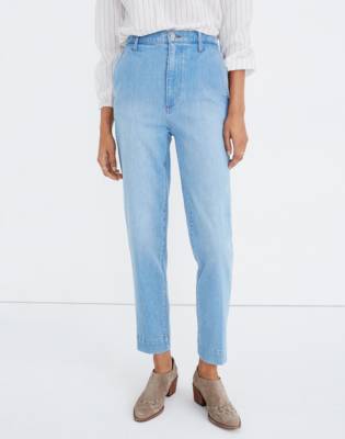 madewell tapered jeans