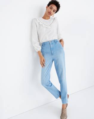 madewell tapered pants