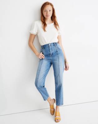 madewell tapered jeans