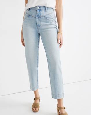 ankle tapered jeans