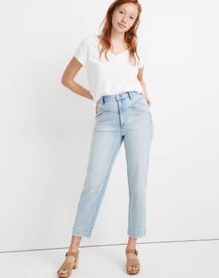 madewell tapered pants