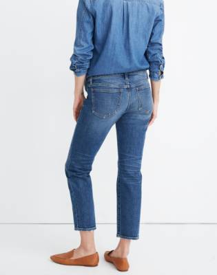 madewell side panel maternity jeans