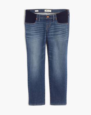 madewell side panel maternity jeans