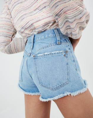 madewell curvy jean shorts