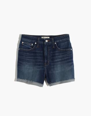 madewell curvy denim shorts