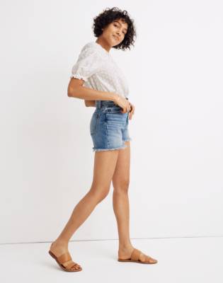 madewell curvy jean shorts