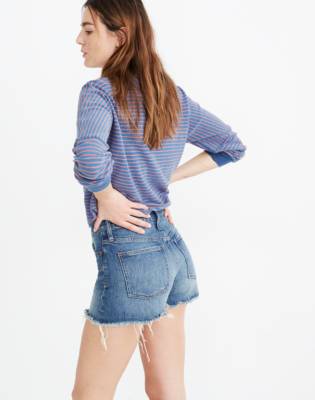 madewell the perfect jean short