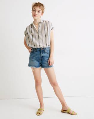 madewell perfect jean short
