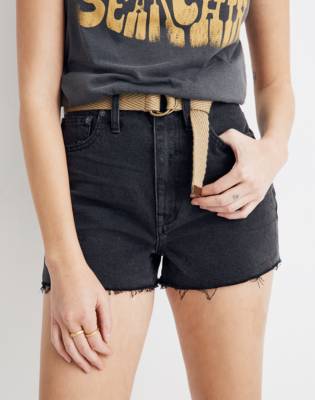 madewell mom jean short