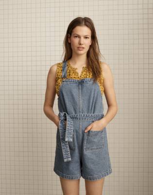 madewell overall shorts