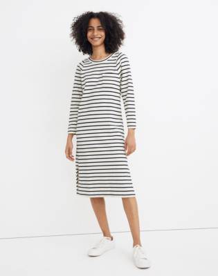 madewell midi tee dress